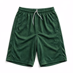 Custom Basketball Shorts Wholesale Forest Green Athletic Shorts