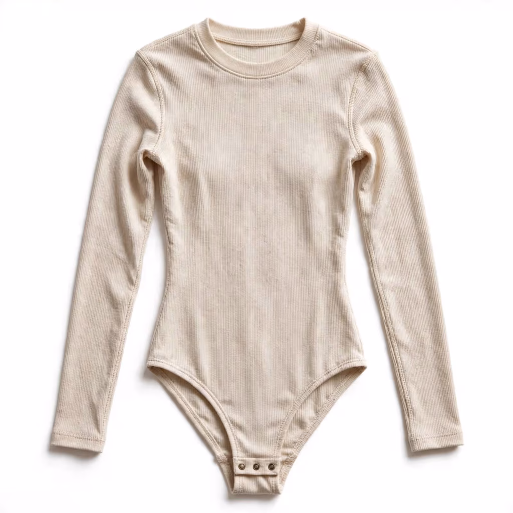 Custom Bodysuit Supplier Ribbed Bodysuit Wholesale