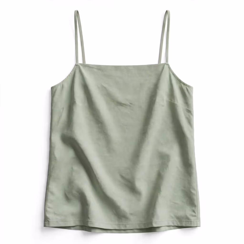 Custom Cami Top Square Neck Thin Strap Top Bulk