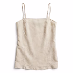Custom Cami Top Straight Neck Thin Strap Top Wholesale
