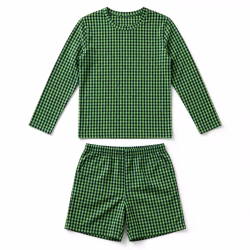 Custom Check Pyjama Set Manufacturer Bangladesh For Private Label Orders