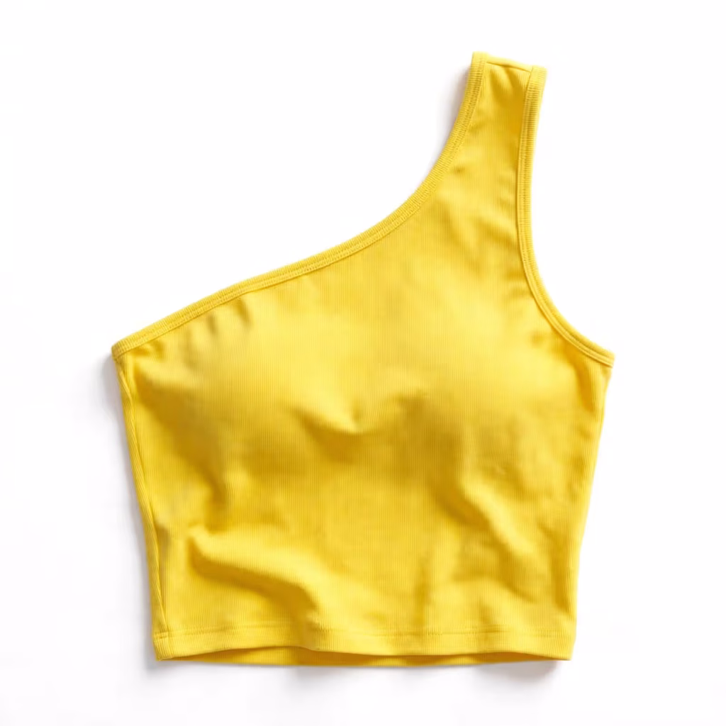 Custom Crop Top One Shoulder Crop Top Wholesale