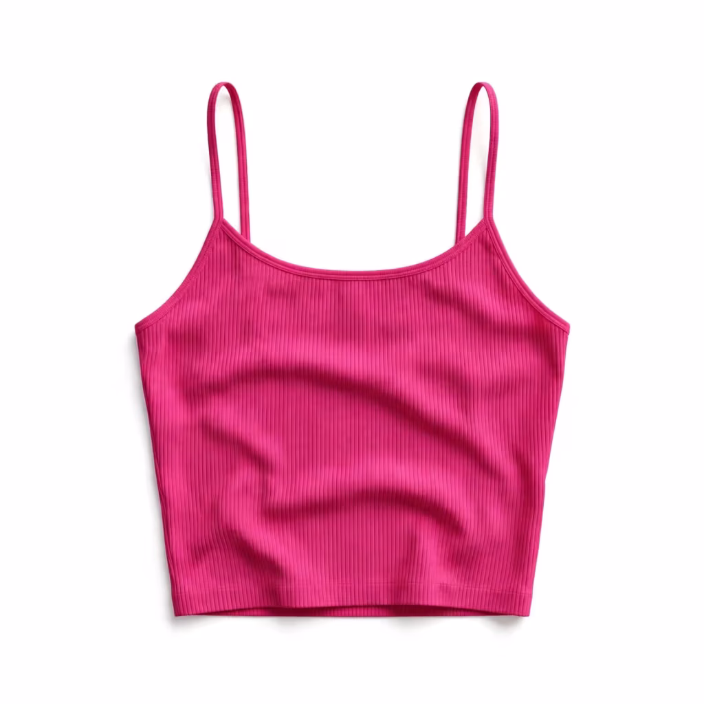 Custom Crop Top Ribbed Tank Crop Top Wholesale