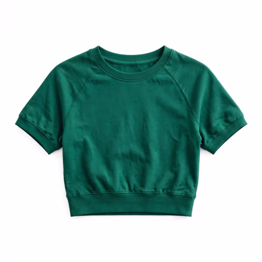 Custom Crop Top Short Sleeve Crop Top Bulk Supplier