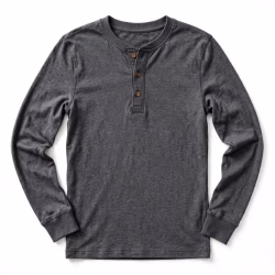 Custom Henley Shirt Long Sleeve Henley Shirt Bulk