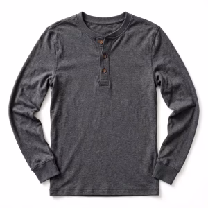 Custom Henley Shirt Long Sleeve Henley Shirt Bulk