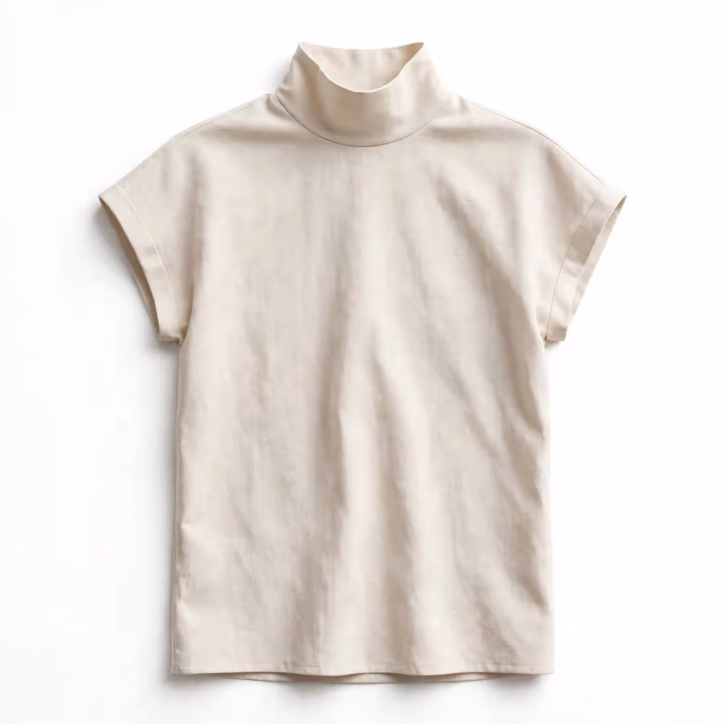 Custom High Neck Top Cap Sleeve Top Bulk