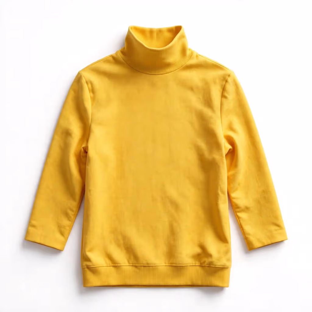Custom High Neck Top Three Quarter Sleeve Top Wholesale