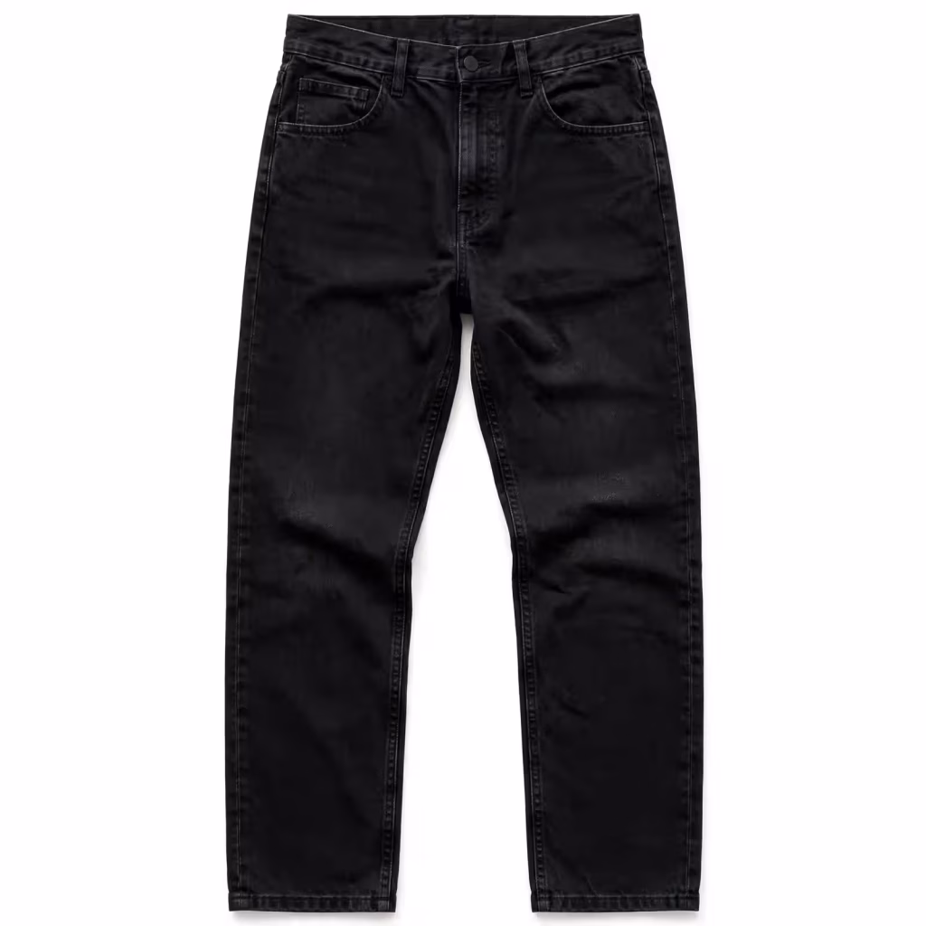 Custom Jeans Essential Denim Fabric Straight Fit Wholesale