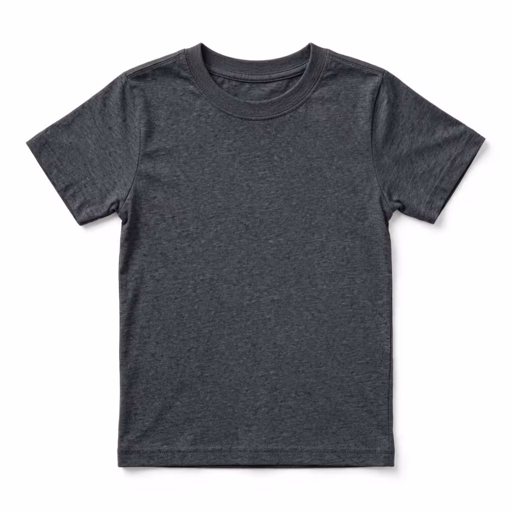 Custom Kids T Shirt Manufacturer Crewneck T Shirt Factory