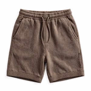 Custom Knit Shorts Wholesale Heavyweight Cotton Knit Shorts