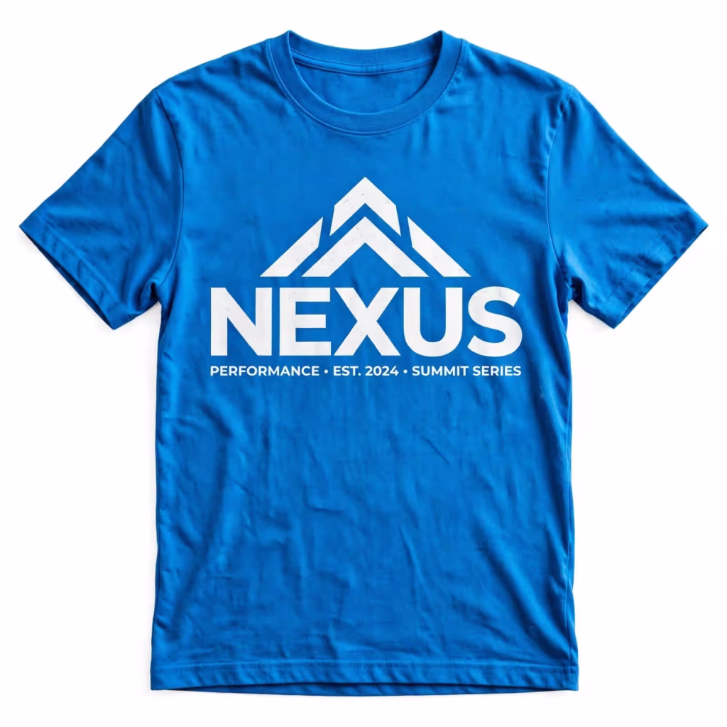 Custom Logo T Shirt Wide Chest Print Promotional Tee Wholesale