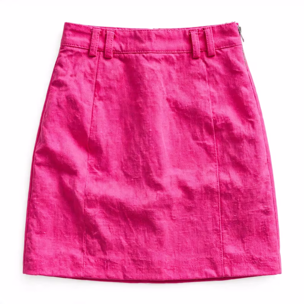 Custom Mini Skirt Wholesale Pink Mini Skirt Bulk