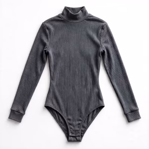 Custom Mock Neck Bodysuit Wholesale Mock Neck Bodysuit Supplier