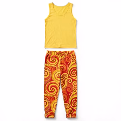 Custom Patterned Pyjama Set Manufacturing Factory Bangladesh
