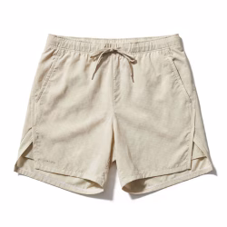 Custom Running Shorts Supplier Beige Lightweight Shorts Bulk