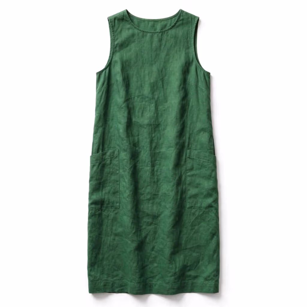 Custom Shift Dress Pocket Linen Shift Dress Bulk Supplier
