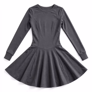 Custom Skater Dress Long Sleeve Skater Dress Bulk