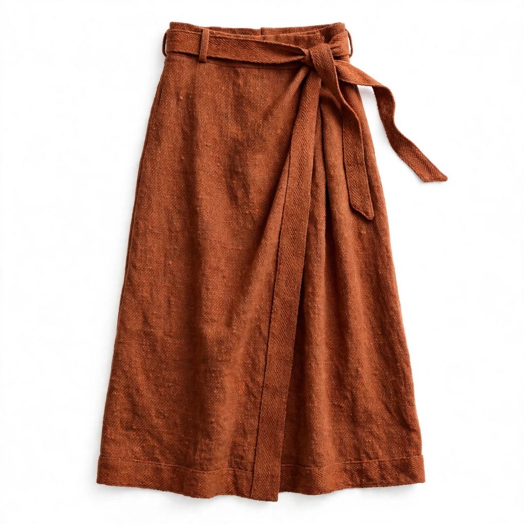Custom Skirt Factory Direct Wrap Midi Skirt Bulk