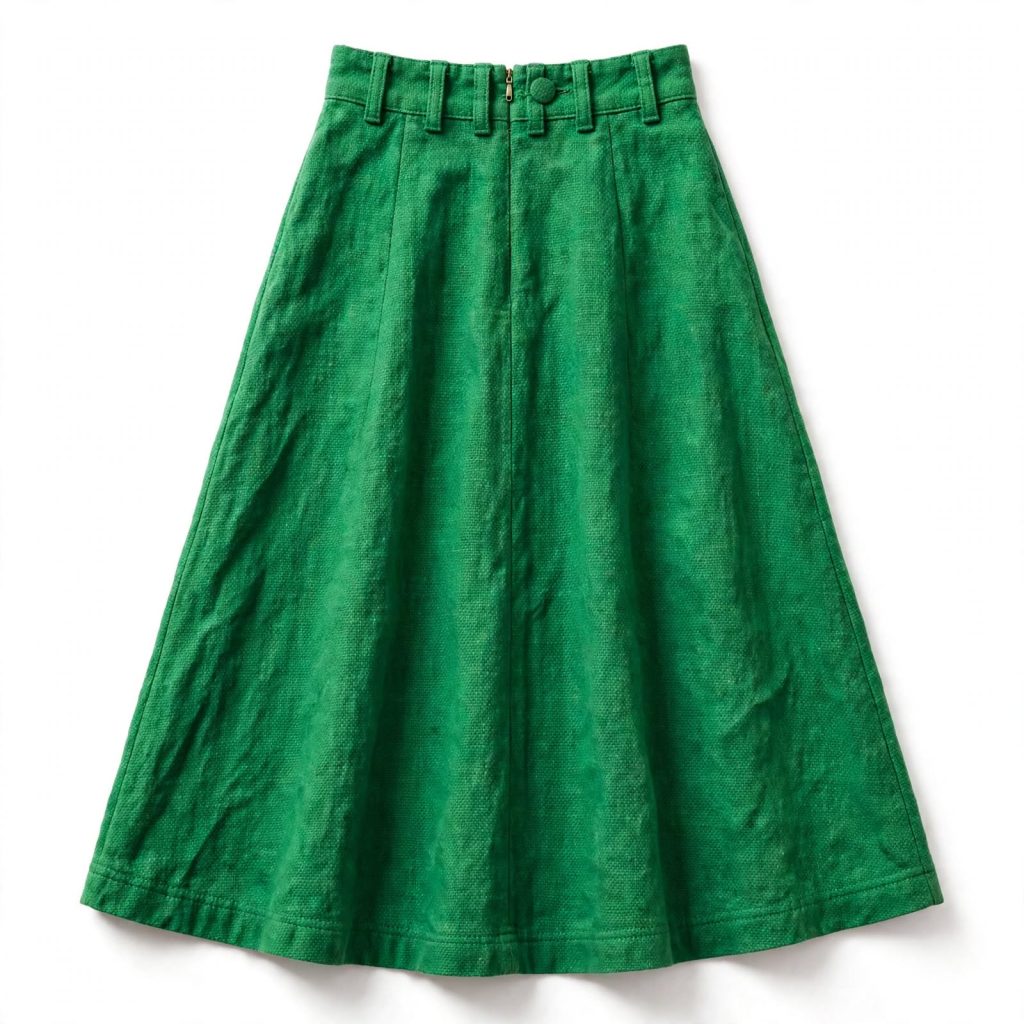 Custom Skirt Wholesale Emerald Midi Skirt Bul