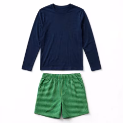 Custom Striped Pyjama Set Manufacturer Bangladesh