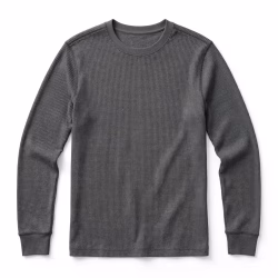 Custom Thermal Shirt Waffle Knit Thermal Shirt Bulk