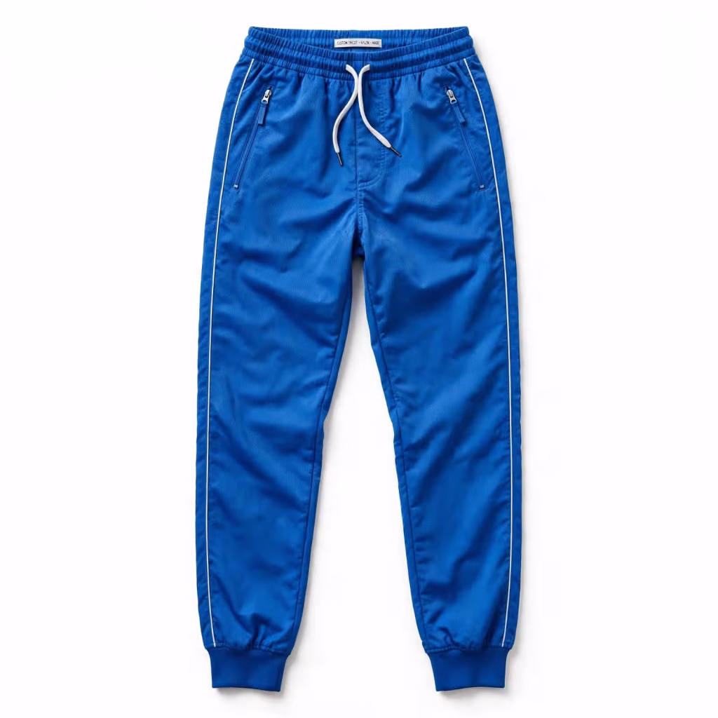 Custom Track Pants Wholesale Nylon Track Pants Bulk