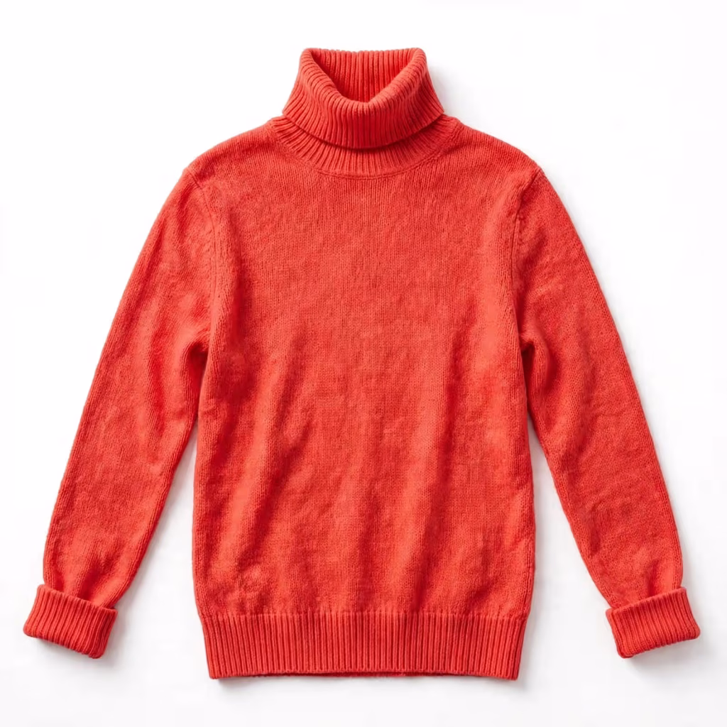 Custom Turtleneck Top Long Sleeve Top Wholesale