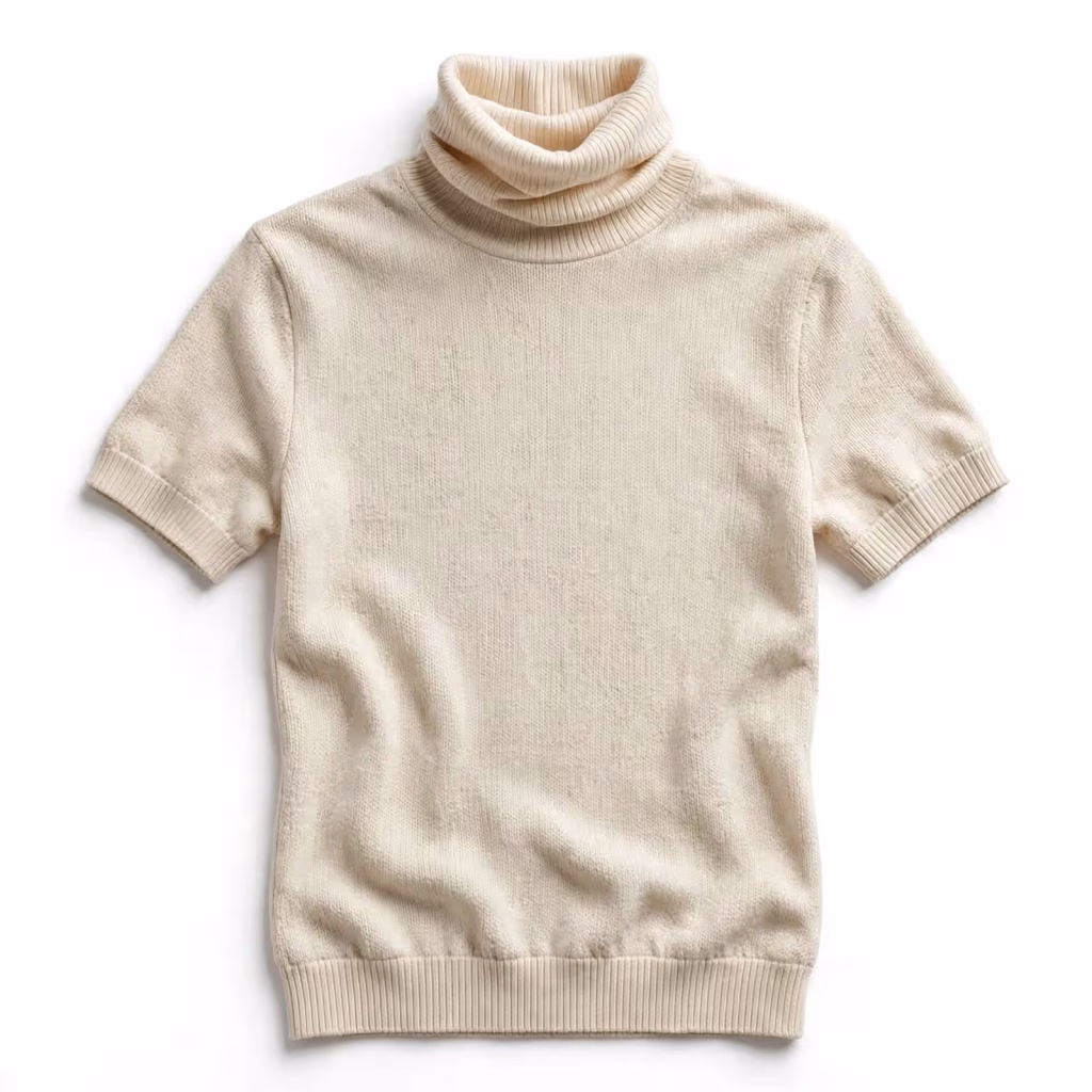Custom Turtleneck Top Short Sleeve Turtleneck Top Bulk