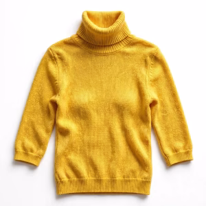 Custom Turtleneck Top Three Quarter Sleeve Turtleneck Top
