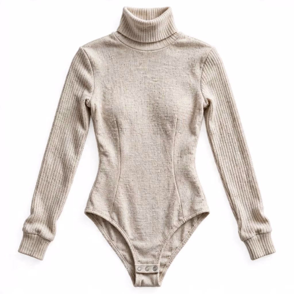 Custom Womens Bodysuit Supplier Blank Knit Bodysuit Wholesale