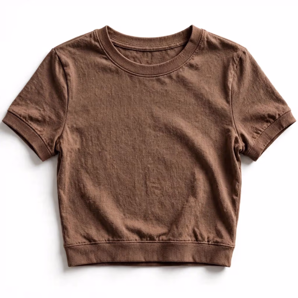 Custom Womens Crop Top Wholesale Blank Jersey Crop Supplier