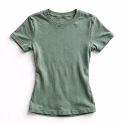 Custom Womens T Shirt Wholesale Blank Jersey Tee Supplier