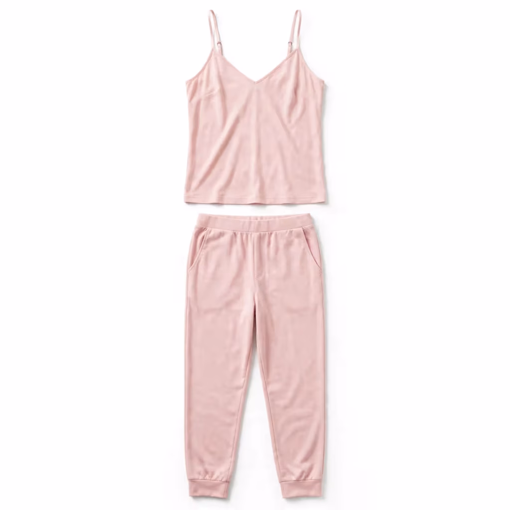 Custom Camisole Pyjama Set Manufacturer For Private Label Sleepwear