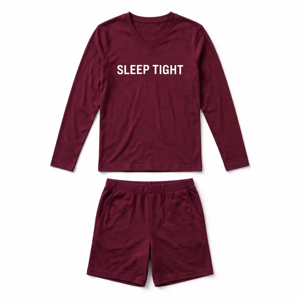 Custom Long Sleeve Pyjama Sets With Private Label Branding Bangladesh