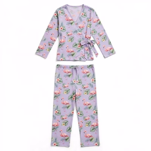 Custom Trouser Pyjama Set Manufacturer For Private Label Collections