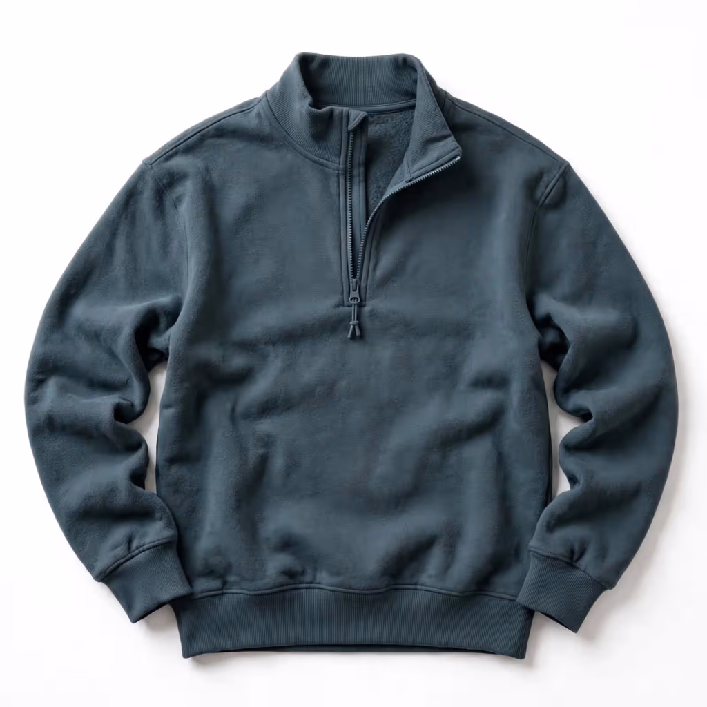 Half Zip Sweatshirt Private Label Manufacturer Bangladesh