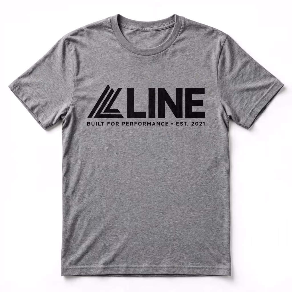 Logo Printed T Shirt Wide Chest Print Custom Promo Tee Manufacturer
