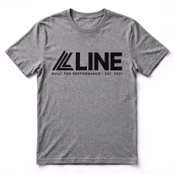 Logo Printed T Shirt Wide Chest Print Custom Promo Tee Manufacturer