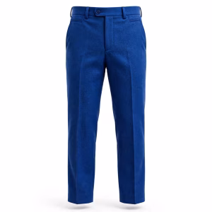 Men's Navy Straight Dress Pants Manufacturer Bangladesh Wool