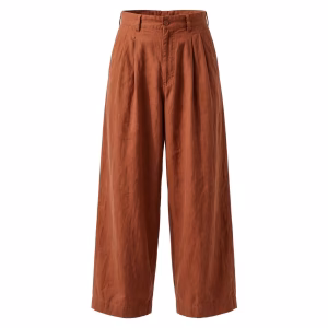 Men's Rust Terracotta High Waisted Loose Pants Manufacturer Bangladesh