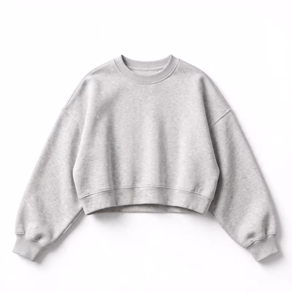 Oversized Cropped Sweatshirt Factory Bangladesh