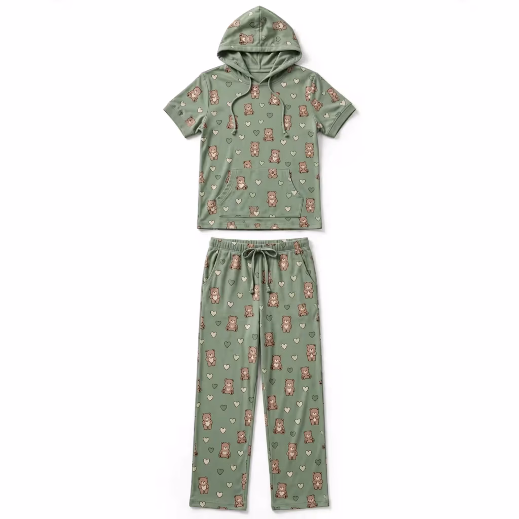 Trusted Hooded Pyjama Set Factory In Bangladesh