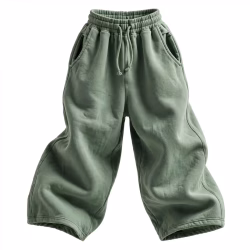 Unisex Sage Green Baggy Sweatpants Manufacturer Bangladesh