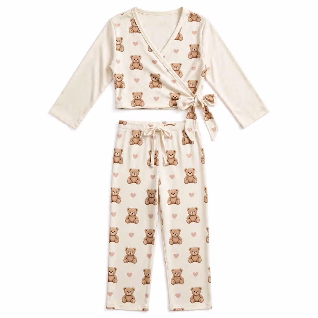 Wholesale Trouser Pyjama Sets With Private Label Branding