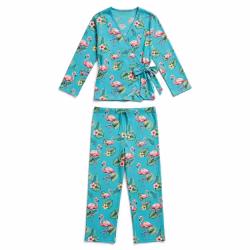 Wide Leg Sleepwear Set Manufacturing For Clothing Brands