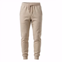 Women's Sand Khaki Cotton Twill Tapered Jogger Pants Manufacturer Bangladesh