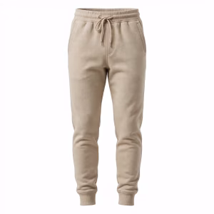 Women's Sand Khaki Cotton Twill Tapered Jogger Pants Manufacturer Bangladesh