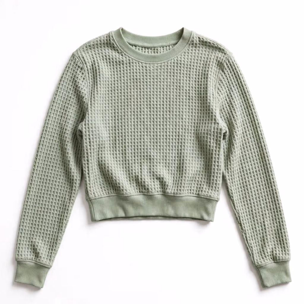 Custom Waffle Tops For Clothing Brands